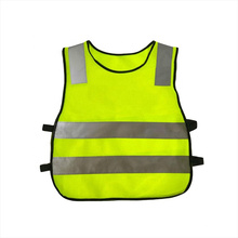 High visibility motorcycle kids mesh safety vests